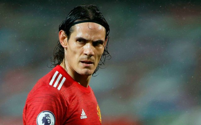 cavani united debut