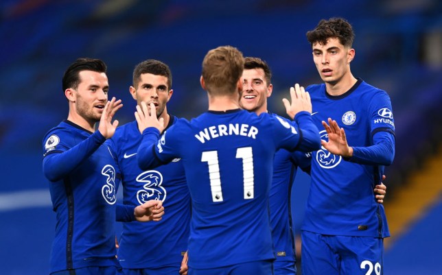 chelsea players werner havertz mount