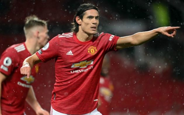edinson cavani man united vs chelsea