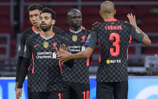 firmino salah mane fabinho liverpool ajax