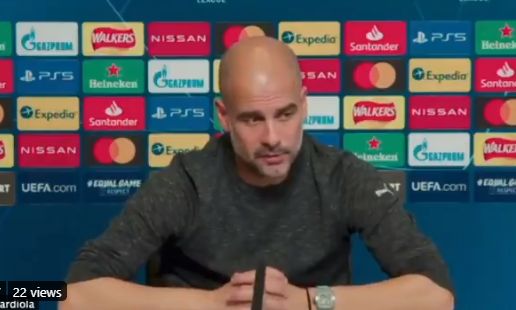 guardiola presser on van dijk