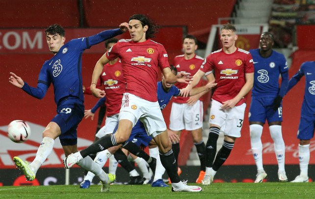 havertz cavani man utd chelsea