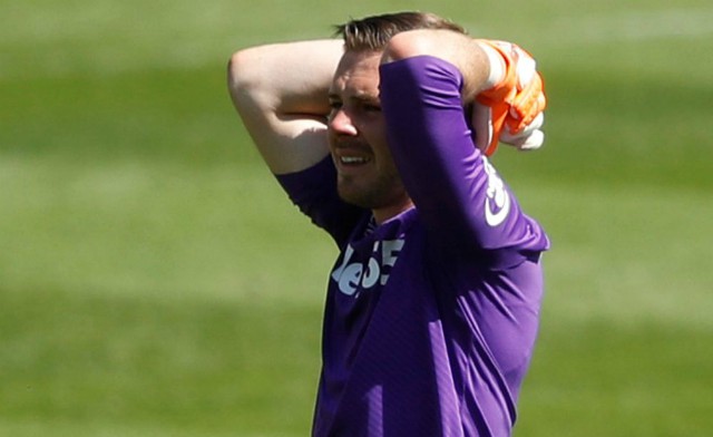 jack butland dejected