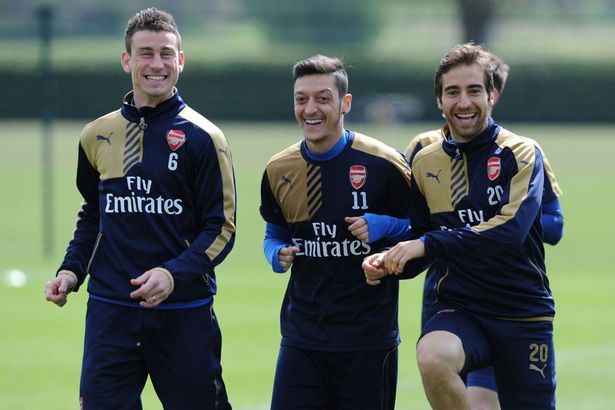 koscielny ozil flamini