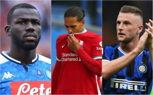 koulibaly van dijk skriniar