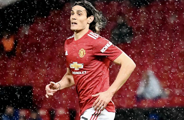manchester utd edinson cavani
