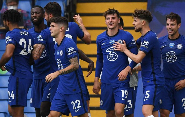 pulisic mount jorginho azpilicueta chelsea