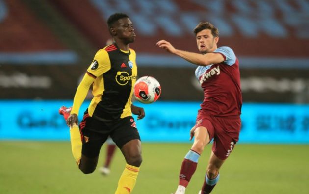 sarr watford west ham