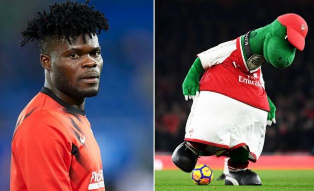 thomas partey gunnersaurus