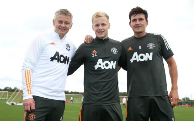 united solskjaer van de beek maguire united solskjaer van de beek maguire