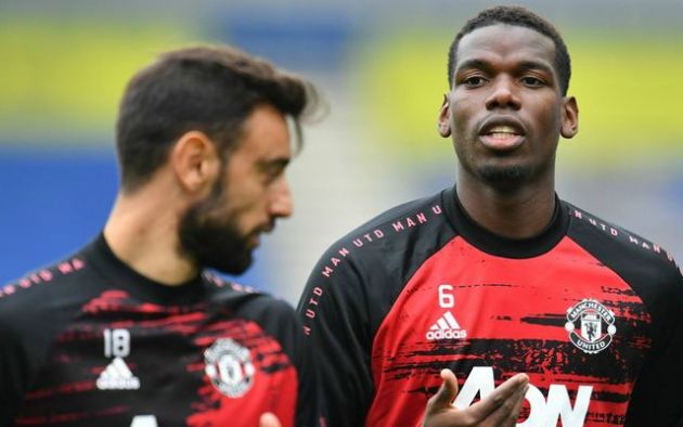 utd bruno fernandes paul pogba