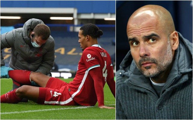 van dijk injury guardiola
