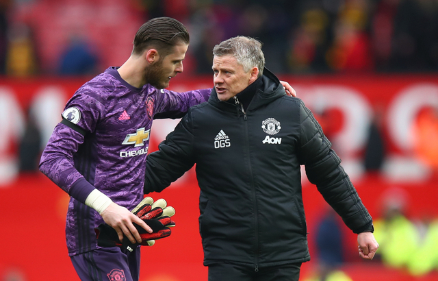 De Gea and Solskjaer
