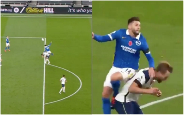 Kane actually fouled Lallana after penalty call