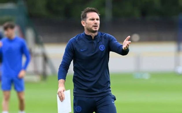 Frank Lampard Chelsea training