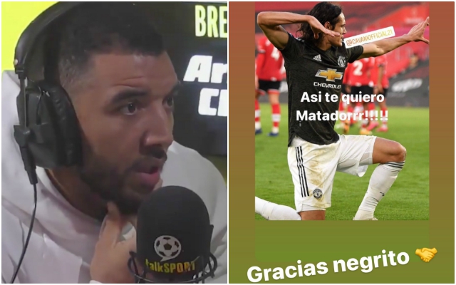 Troy Deeney on Edinson Cavani post
