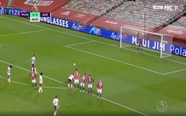 Video - Aubameyang scores penalty vs United