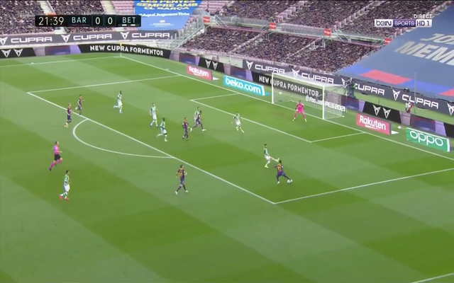 Video - Dembele scores against Betis
