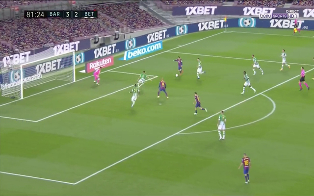 Video - Messi makes it 4-2 vs Betis