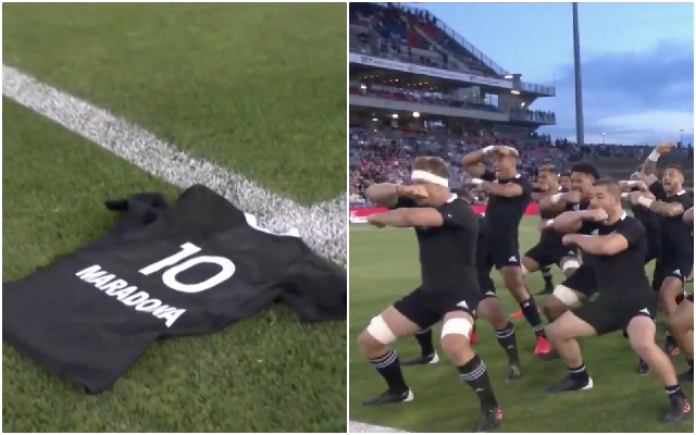 Video - New Zealand All Blacks Diego Maradona tribute