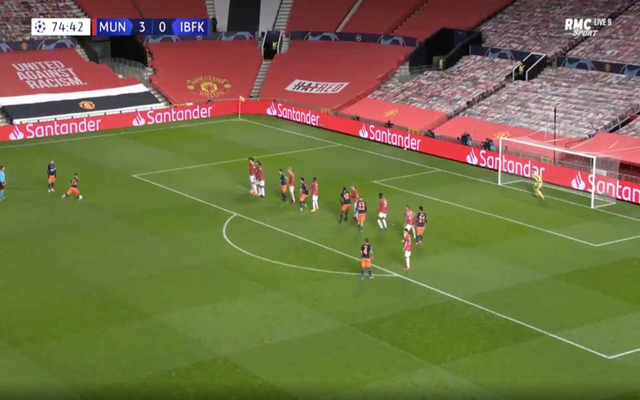 Video - Turuc scores free kick against Man United