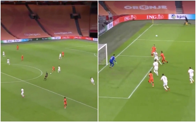 Video - Wijnaldum scores second goal against Bosnia
