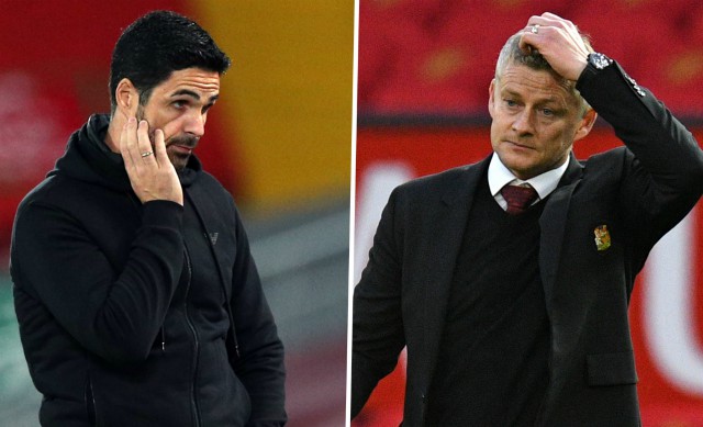 arsenal arteta united solskjaer