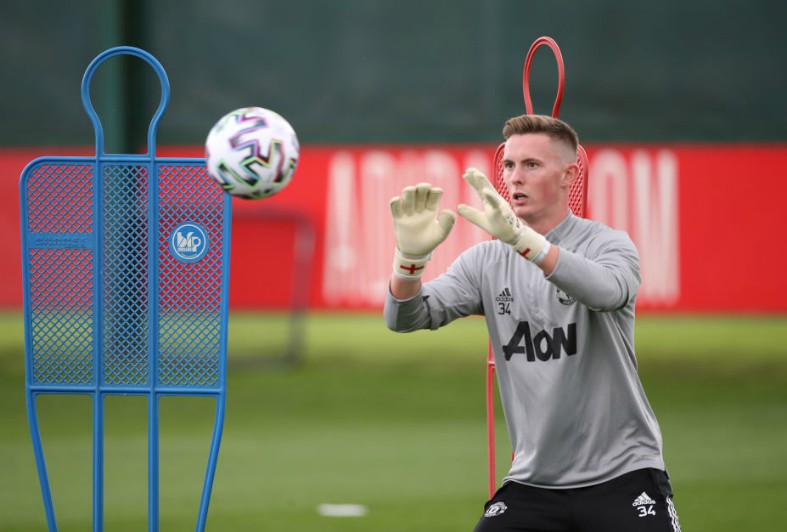 henderson man utd training