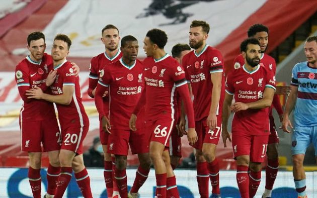 liverpool west ham 2020