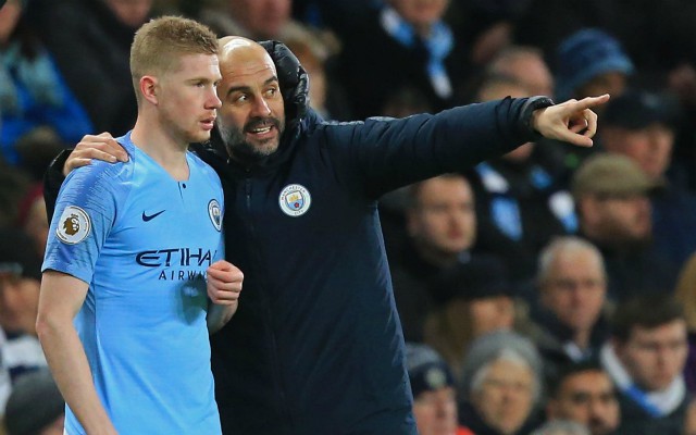 man city de bruyne guardiola