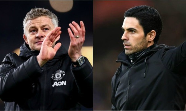 managers solskjaer arteta