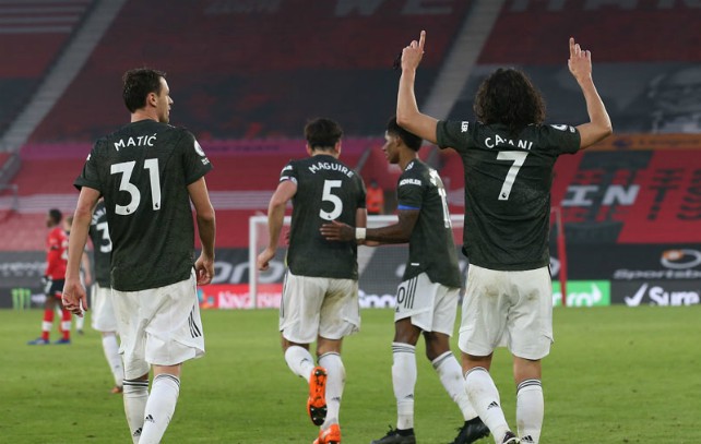 matic cavani man utd southampton