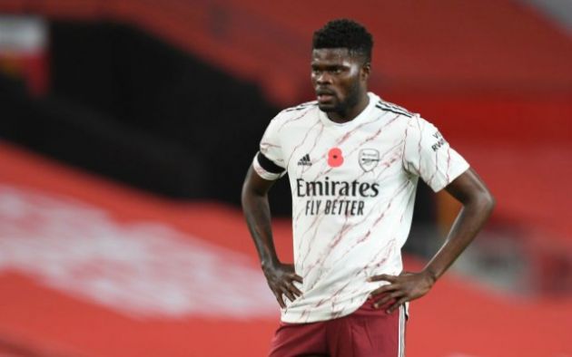 partey man utd 0-1 arsenal