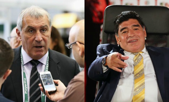 peter shilton diego maradona
