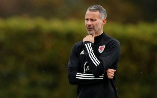ryan giggs wales training