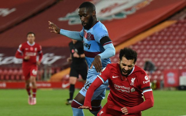 salah dive west ham