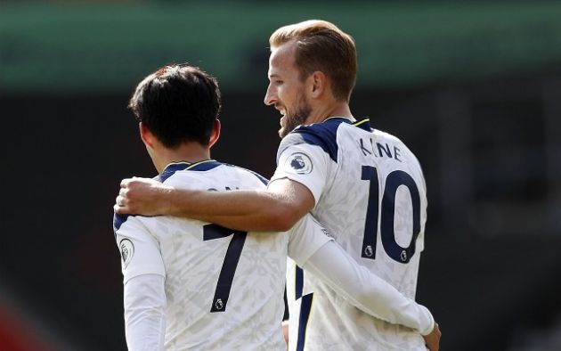 son heung-min harry kane spurs