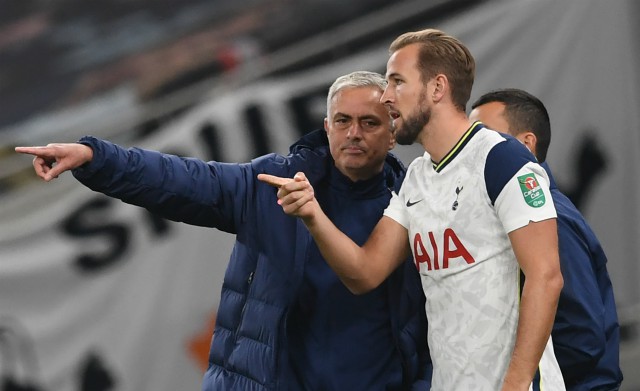 thfc mourinho kane