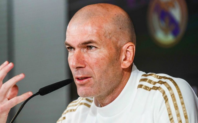 zidane at press conference