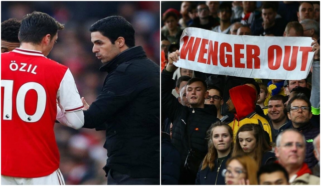 Arteta, Ozil and Wenger Out