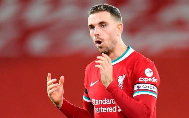 Jordan Henderson of Liverpool