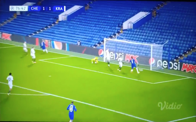 Video - Abraham misses chance vs Krasnodar