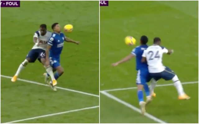 Video - Aurier foul on Fofana gifts Leicester a penalty