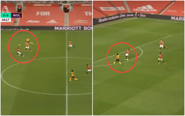 Video - Bailly brilliant recovery move for United vs Wolves