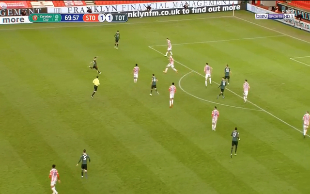 Video - Ben Davies scores for Spurs vs Stoke