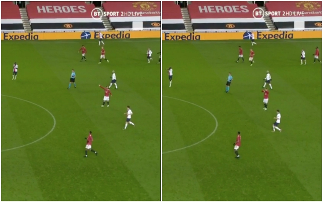 Video - Fernandes shouts at Solskjaer to make substitution