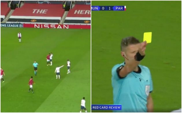 Video - Fred escapes red card for headbutt vs PSG