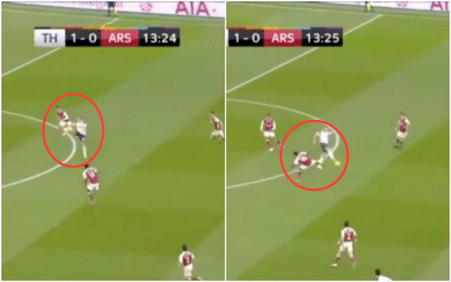 Video - Gabriel and Partey before Son scored for Spurs