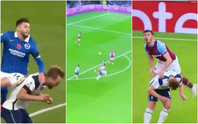 Video - Kane backs into Gabriel, Lallana and Cresswell