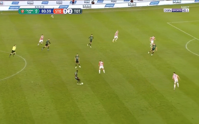 Video - Kane scores for Spurs vs Stoke in Carabao Cup